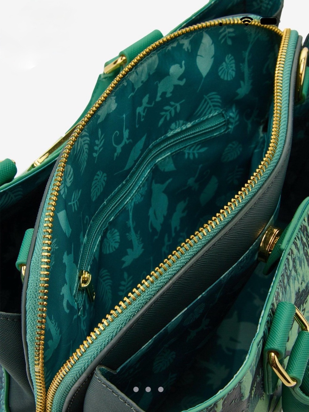 Loungefly Disney The Jungle Book Character Silhouettes Handbag 🆕🆕🆕 Purse - Picture 4 of 4